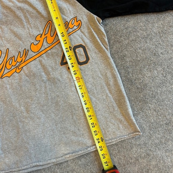 Kids Yay Area Numbered 40 Two toned Lone Sleeve Shirt - Picture 5 of 6